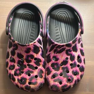 Girls crocs great condition